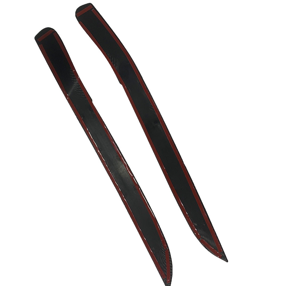 Carbon Fiber Headlight Eyelids Eyebrows Lid Suitable For Holden VE Commodore SS / SSV / SV6-4
