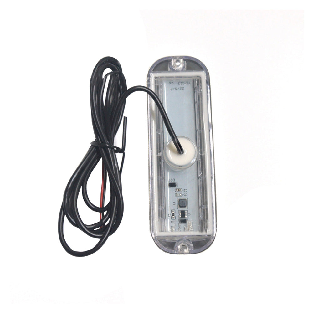42LED Boat Underwater Light Pair Stainless Steel Suitable For Marine Boat Pontoon Transom-4