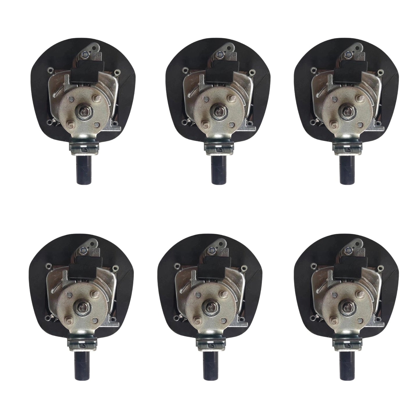 6x Chrome Power Operated Recessed Folding Whale Tail T-Lock Handle Set Suitable For Toolbox-4