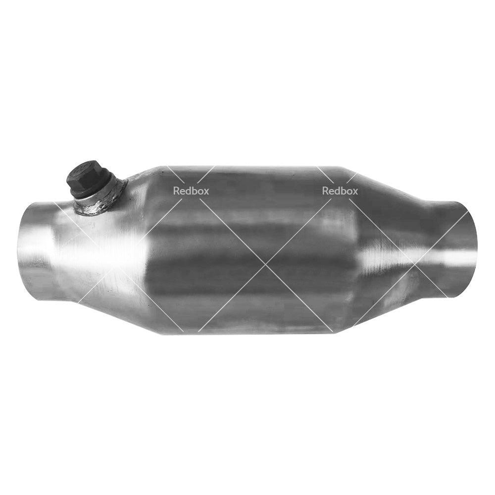 2. 5 Inch 400 Cell High Flow Performance Catalytic Converter - Metal Core 280mm - Frazy's Auto Parts