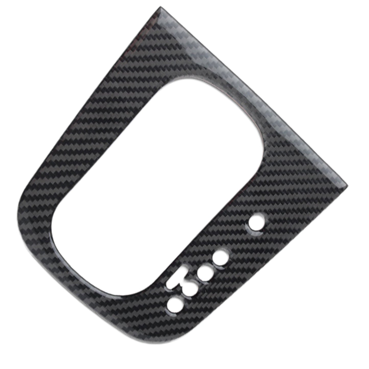Carbon Gear Shift Panel Cover Trim Suitable For VW Golf 6 MK6 GTI RHD 2008-2013-3