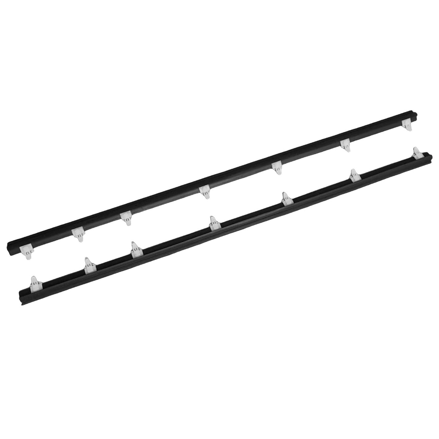 2x Front Outer Door Weatherstrips Suitable For Toyota LandCruiser 70 / 75 / 78 / 79 Series - Frazy's Auto Parts