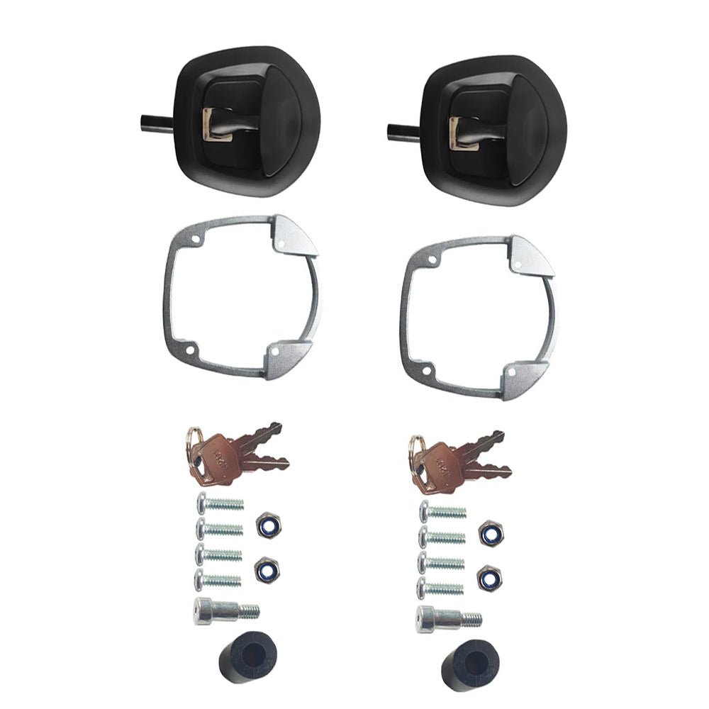 2x Whale Tail T Handle Compression Lock Latch Suitable For Ute Canopy Trailer Toolbox - Frazy's Auto Parts