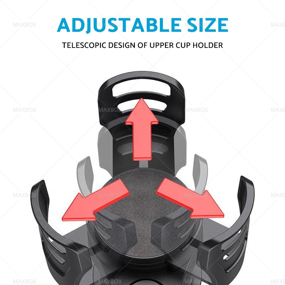4in1 Adjustable Cup Holder Expander Adapter Base Tray Car Drink Bottle Holder - Frazy's Auto Parts