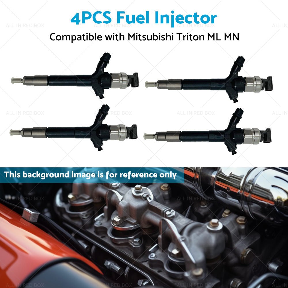 4PCS 095000 - 9560 Fuel injector Suitable for Mitsubishi Triton Challenger 08 - 15 - Frazy's Auto Parts
