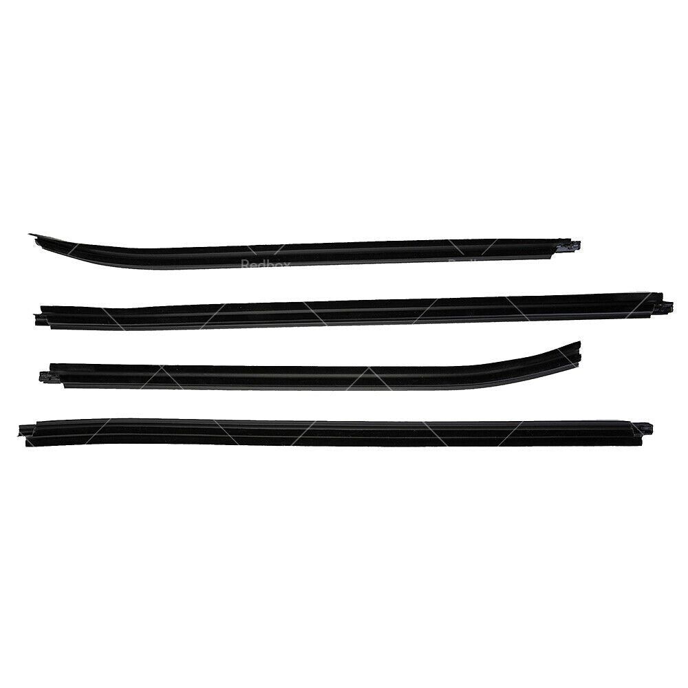 4x Window Moulding Trim Weather Strip Suitable For HILUX SR5 Double Cab 05 - 15 - Frazy's Auto Parts