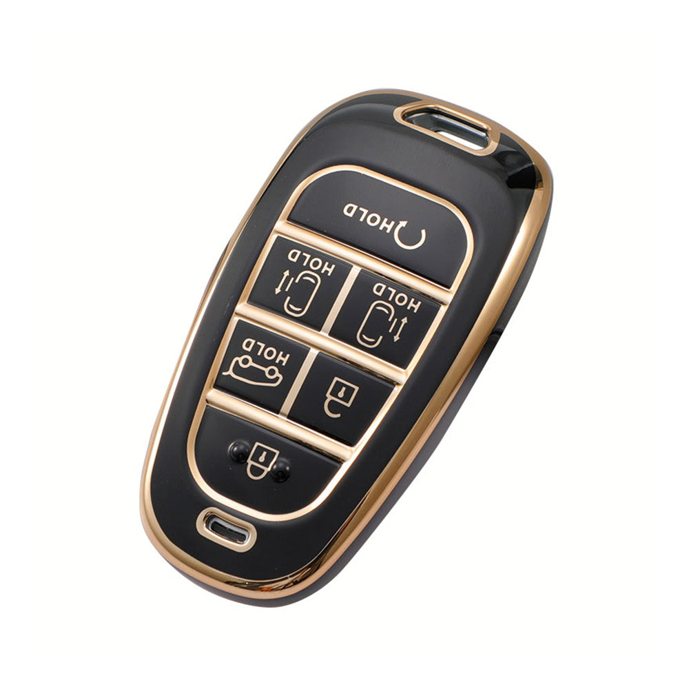 6-Button TPU Car Remote Key Fob Cover Suitable For Hyundai Sonata / Tucson / Santa Fe-4