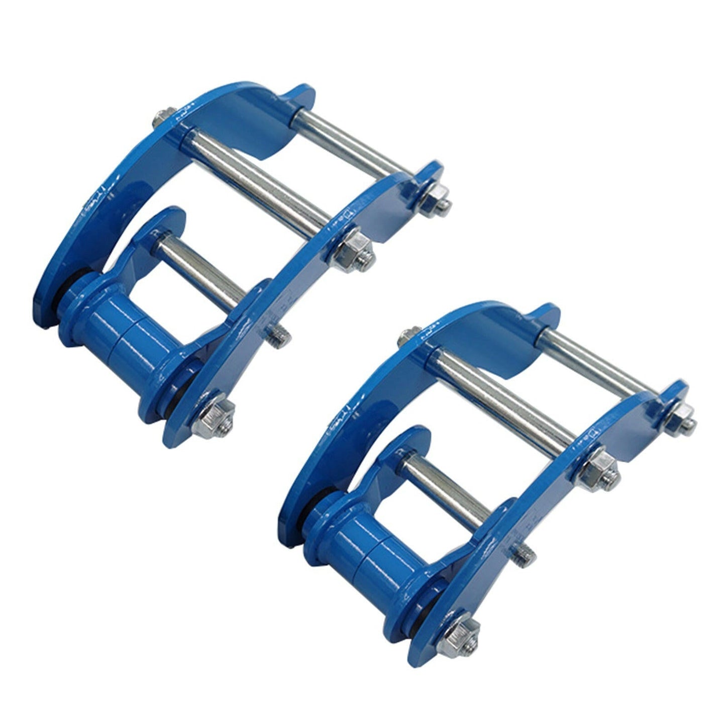 2x Rear Leaf Spring Extended 2 Inch Height Shackles Suitable For Isuzu Holden Rodeo-4