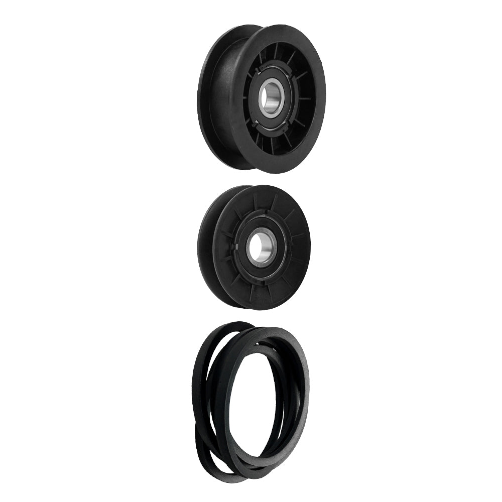 Belt and Pulley Kit Suitable For John Deere LA120 42inch & 48inch Cut Mowers GX20006 GX20286-3