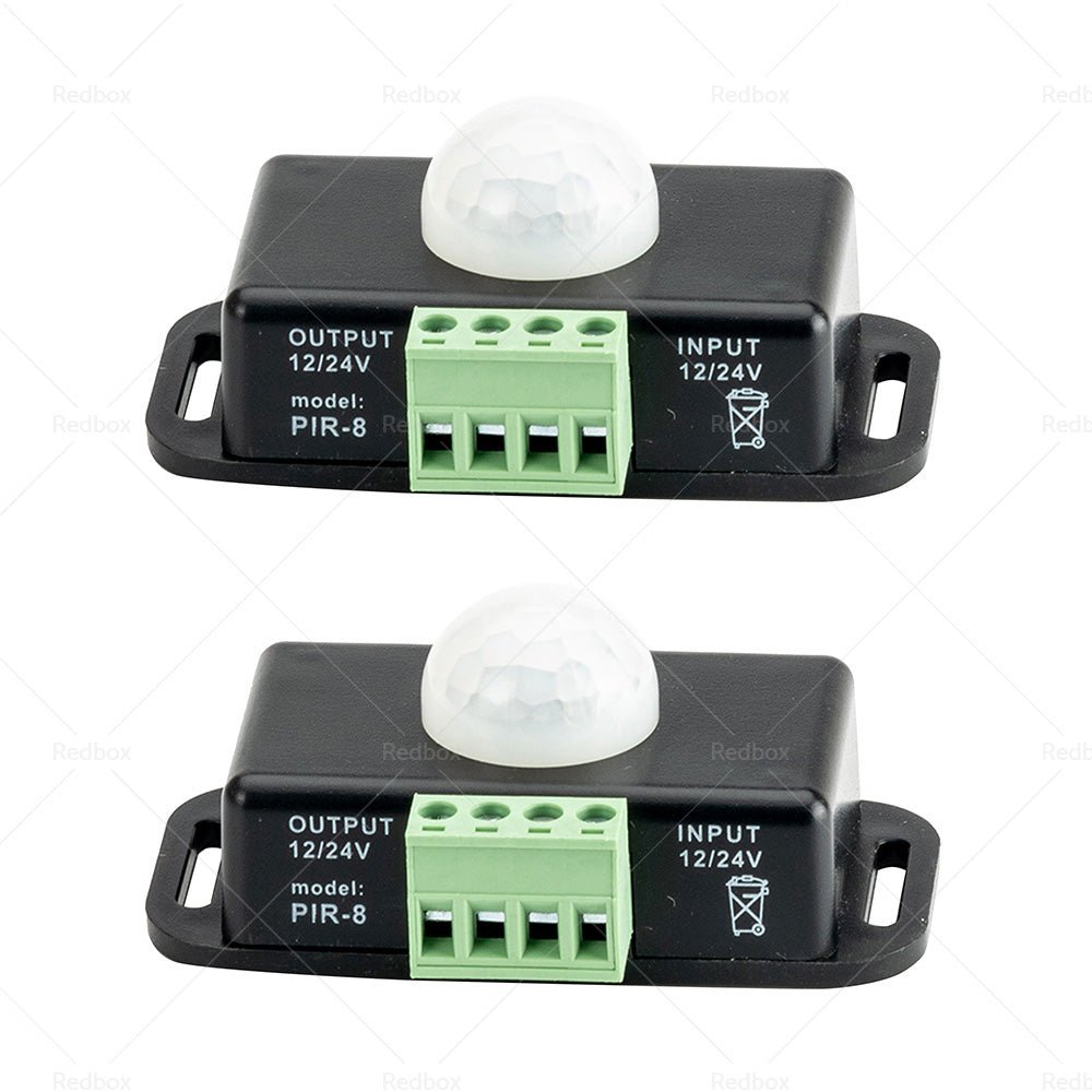 8m Body Infrared PIR Motion Sensor Switch For LED Light Strip Automatic 12V 24V - Frazy's Auto Parts