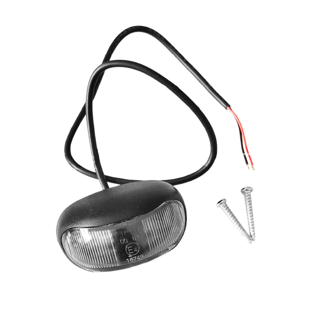 8pcs 2 LED Clearance Lights Side Marker Lamp Red Amber Trailer Truck 12V 24V - Frazy's Auto Parts