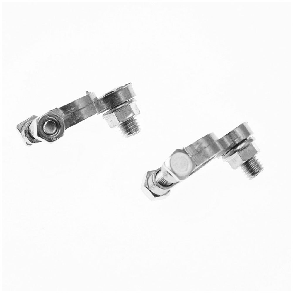 8PCS DC 12V - 24V Car Battery Terminals Positive Negative Connectors Clamp Clip - Frazy's Auto Parts