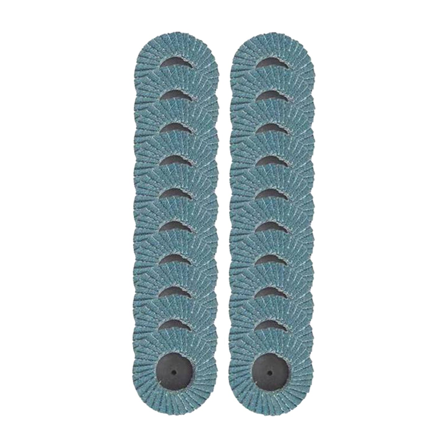 20x 2 inch (50mm) Quick Change Zirconia Flap Discs Suitable For Metal Sanding-2