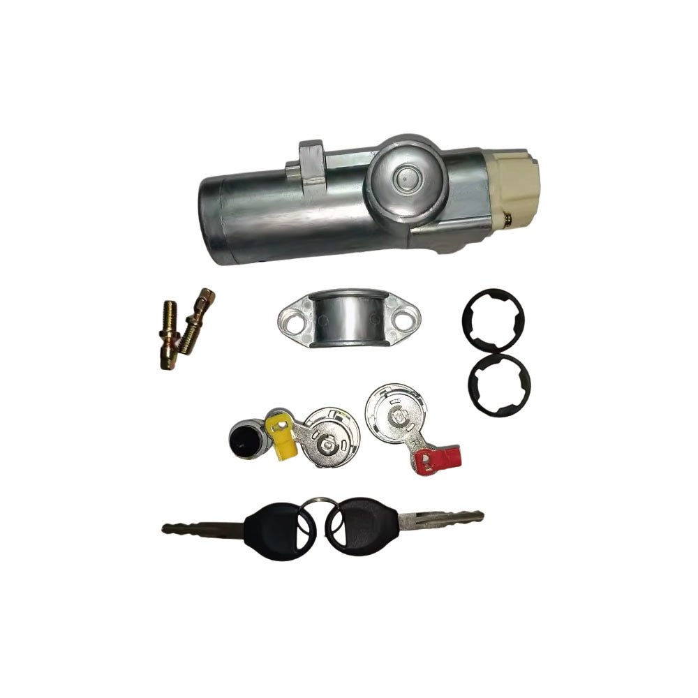 Door Lock Key Ignition Barrel Set Suitable For Nissan Patrol GU Y61 Ute 2000-2017-3