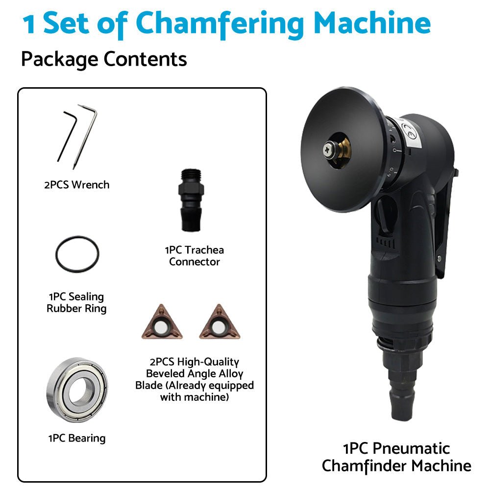 Air Chamfer Tool Trimming Mini Chamfering Pneumatic Beveling Machine Deburring - Frazy's Auto Parts