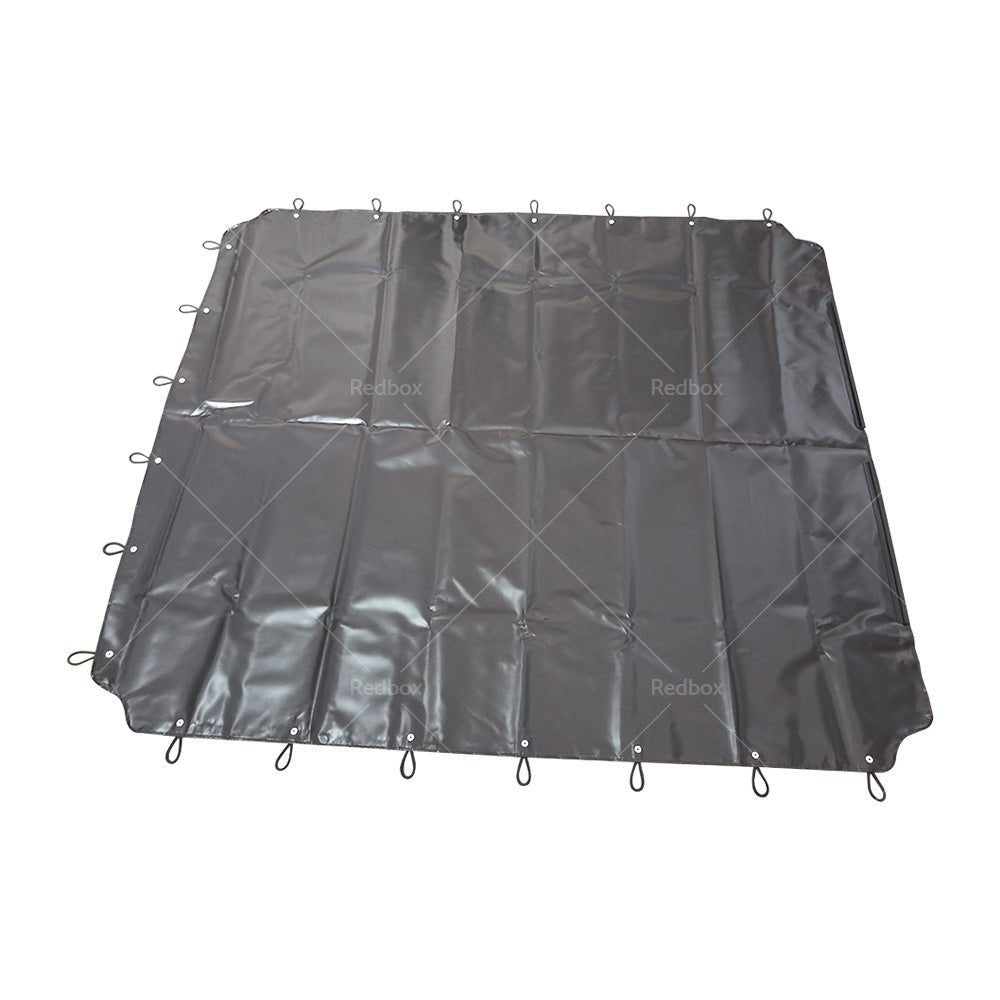 Black Tonneau Cover Tarp for Ford Falcon Ute AU BA BF 1999 - 2008 UV - protection - Frazy's Auto Parts