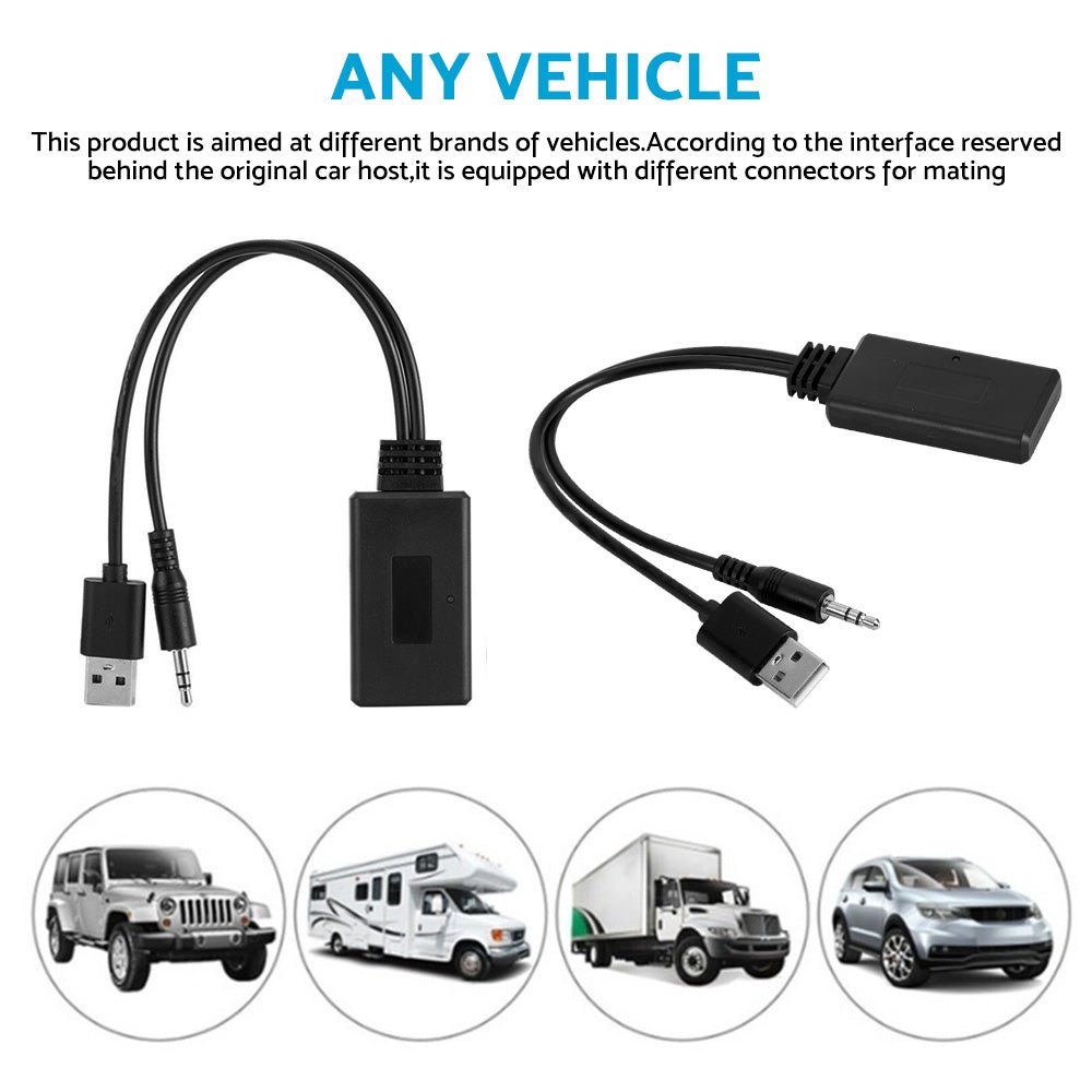 Bluetooth AUX Cable Adapter Suitable For BMW E90 / E91 / E92 2005 - 2013 - Frazy's Auto Parts