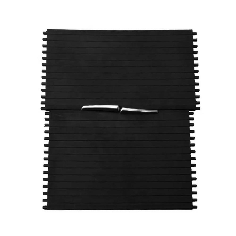 Console Cup Holder Roller Blind Cover Kit Suitable For BMW X5 E70 X6 E71 2007-2014-4
