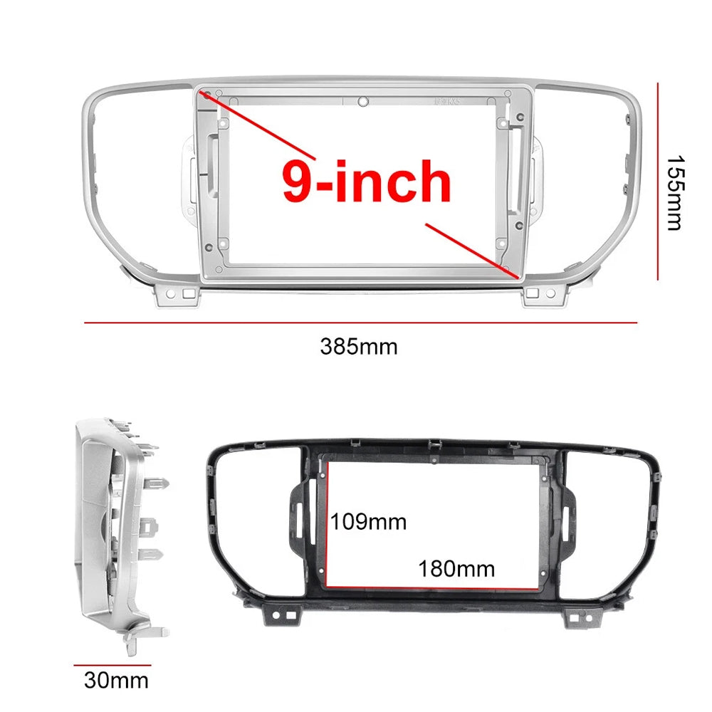 9 inch CarPlay Android Auto Head Unit Suitable for Kia Sportage 2015–2018-3