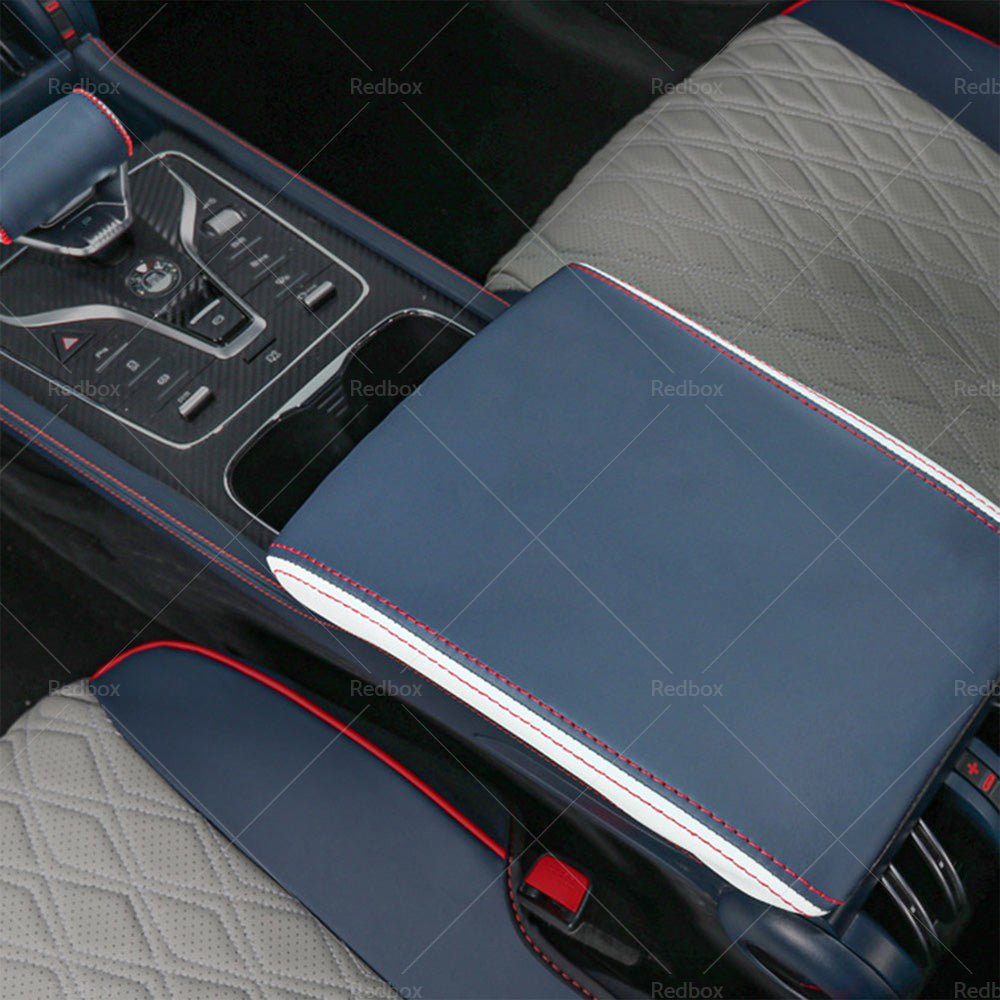 Car Interior Center Console Leather Armrest Mat Cover Suitable ForBYD ATTO 3 22 - Frazy's Auto Parts