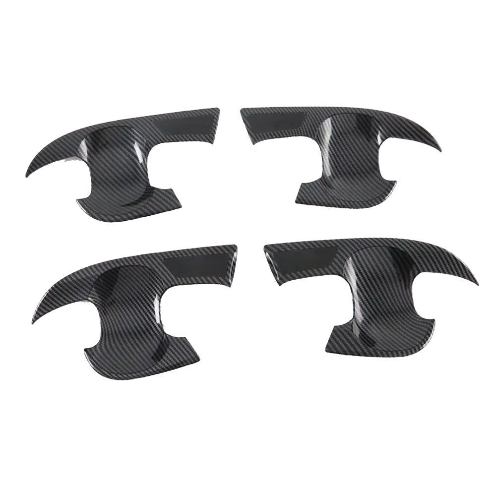 Carbon Fiber Door Handle Cover and Bowl Cup Surround Kit Suitable For Toyota Camry - Frazy's Auto Parts