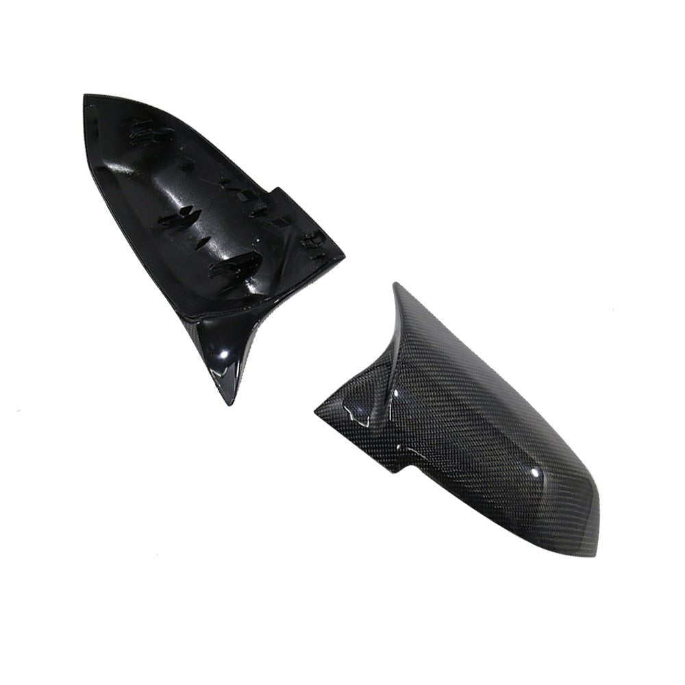 Carbon Fibre Side Mirror Cover Caps Suitable for BMW F20 F21 F22 Series 1 2 3 4 - Frazy's Auto Parts