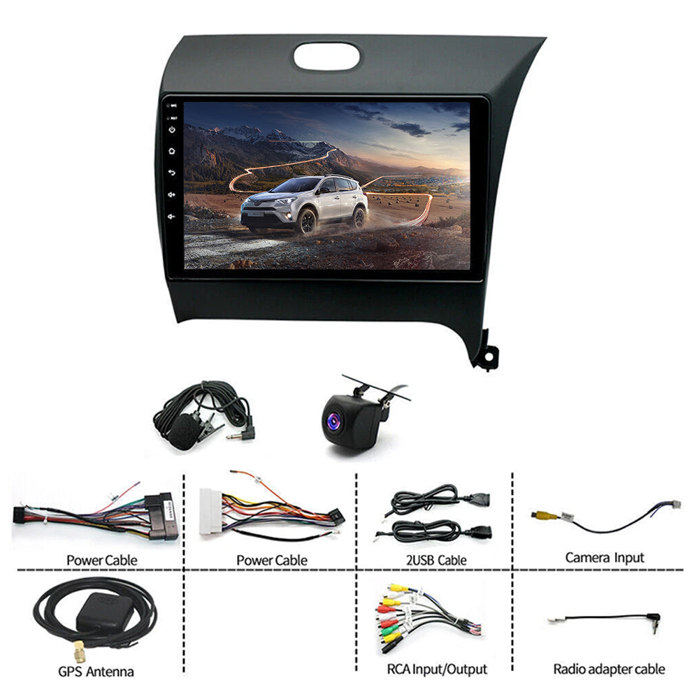 9 inch CarPlay Android 13 GPS Head Unit Suitable for Kia Cerato/K3/Forte-3