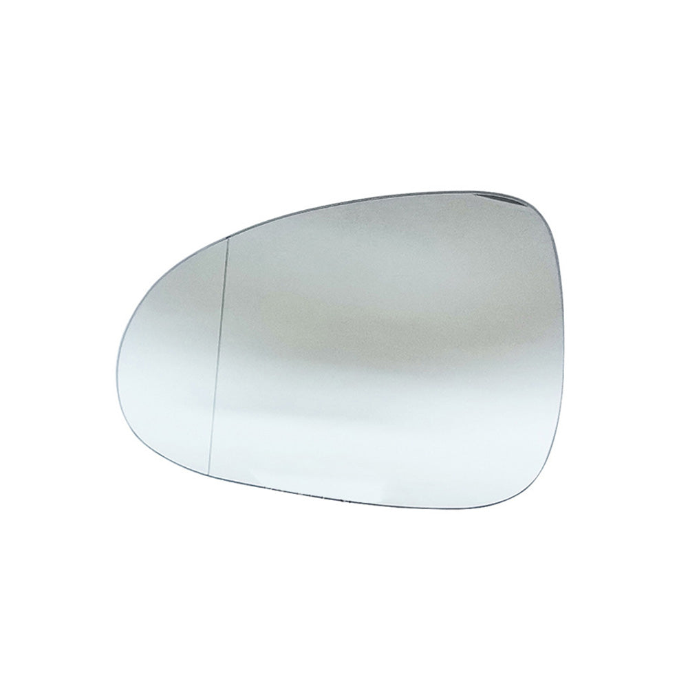 Left Heated Convex Mirror Glass with Base Suitable For VW Touareg 7P 2011-2018-3
