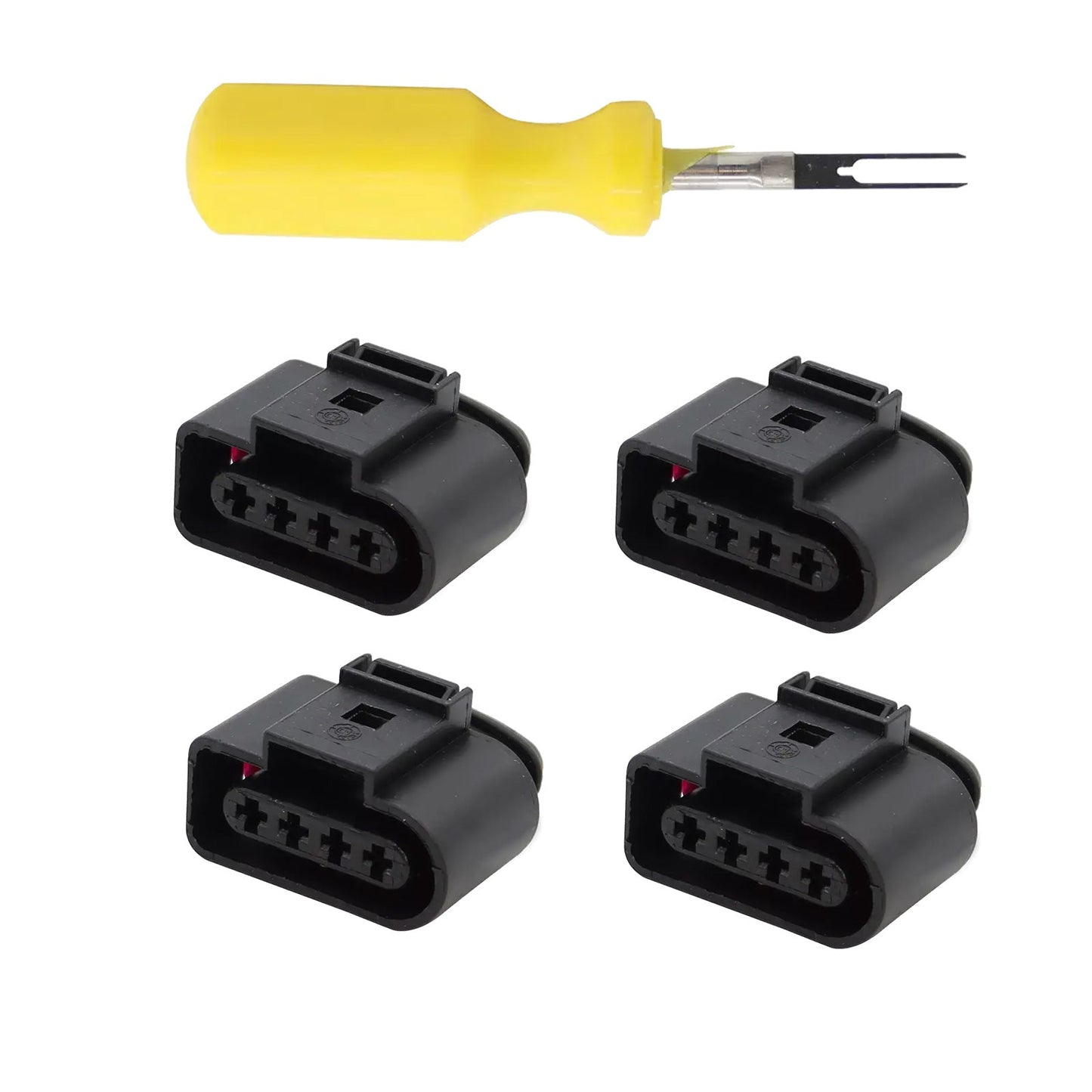 Ignition Coil Connector Repair Kit Suitable For VW Passat, Audi, Skoda 4B0973724-4