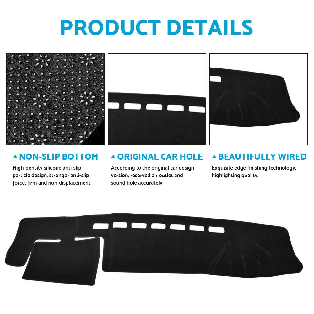 Dash Mat Suitable For Toyota Hiace 2005 - 2018 SLWB Van Non - Slip Dashboard Cover - Frazy's Auto Parts