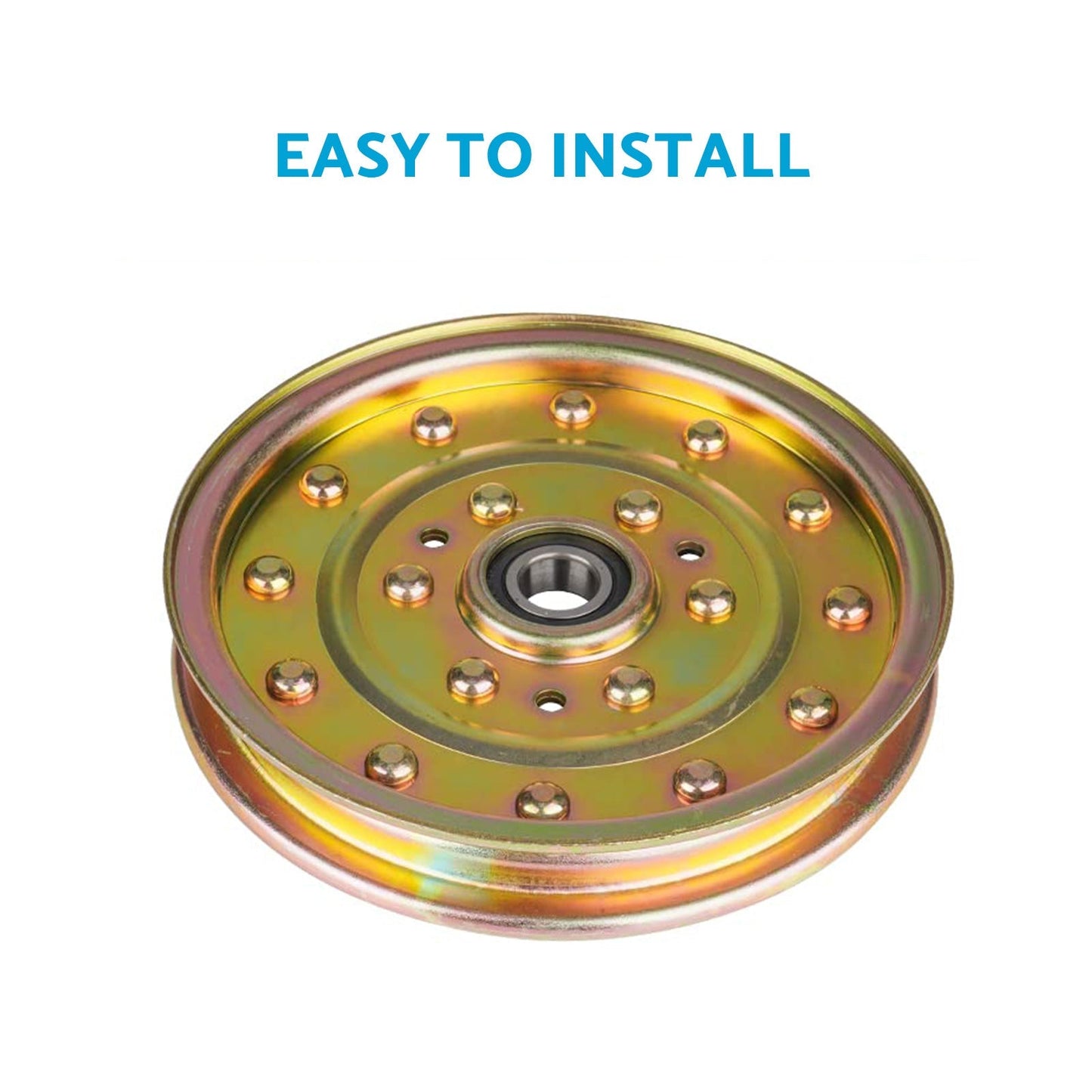 Deck Steel Flat Idler Pulley 116 - 4667 / 132 - 9424 Suitable For Toro Z Master - Frazy's Auto Parts