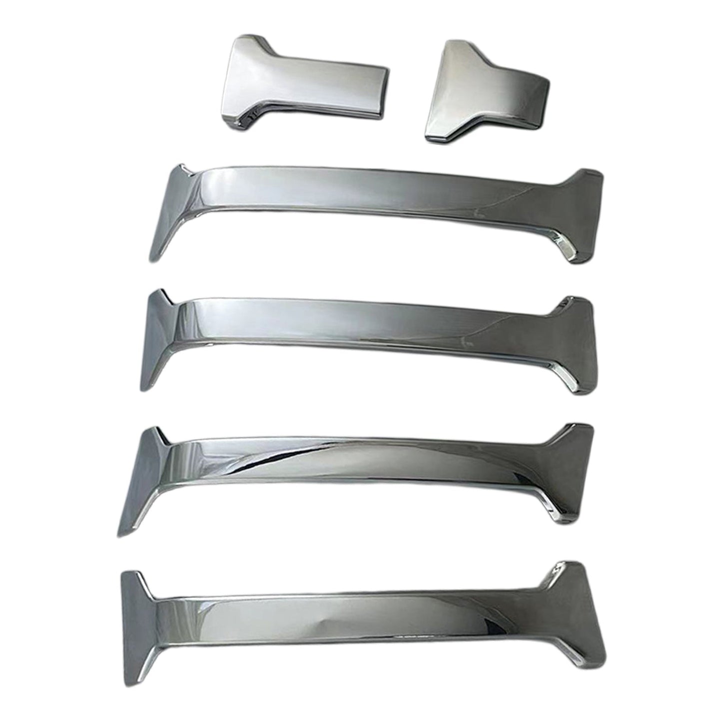 Front Center Grill Grille Cover Trim Suitable For Toyota Land Cruiser Prado 2014-2020-4