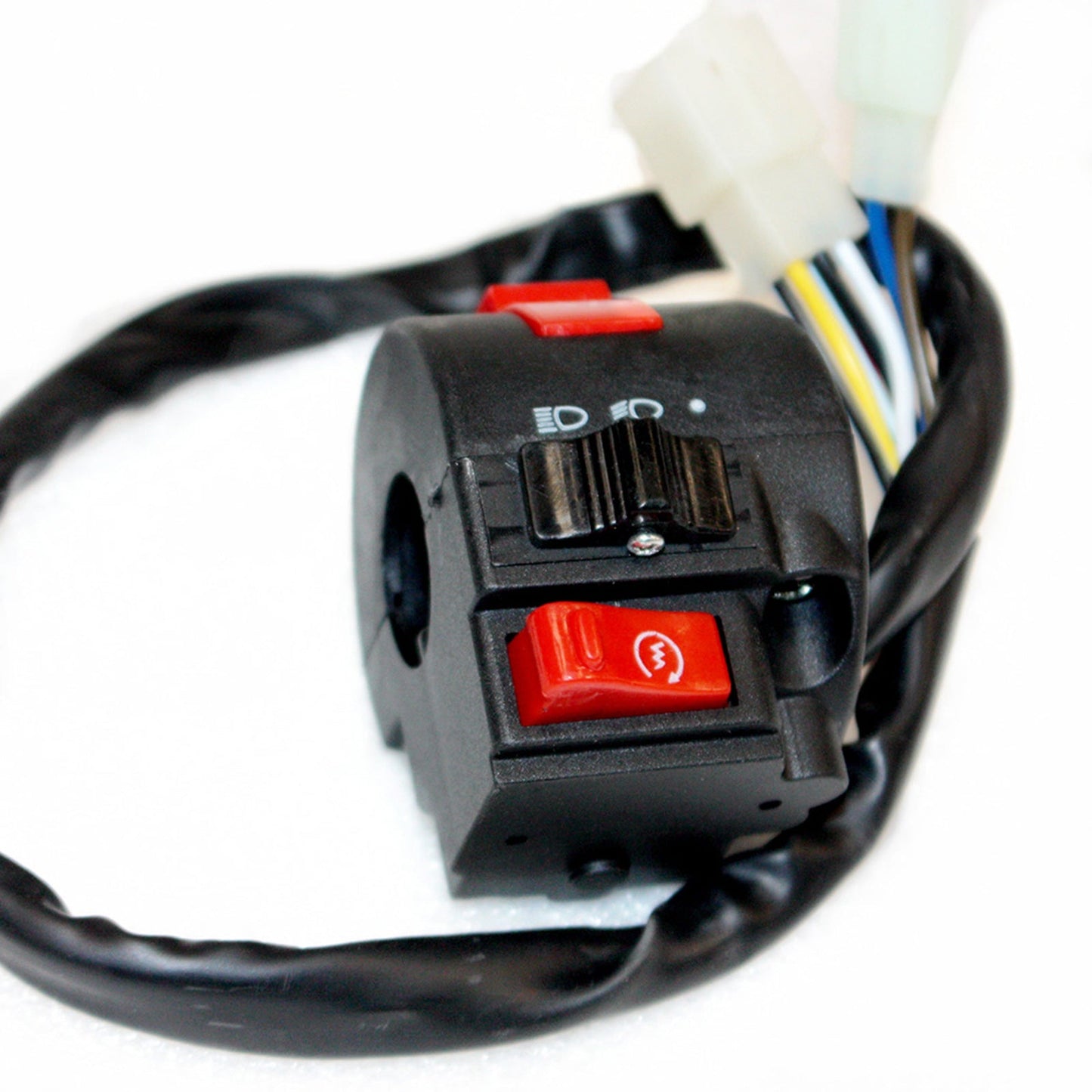 7 Wire Kill Start Light Switch Button Housing 110cc 125cc PIT Quad Dirt Bike ATV-4