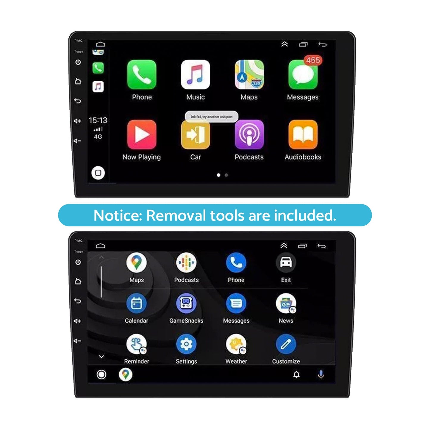 In-Dash Head Units Android Car Stereo 7'' Suitable For Nissan Navara D40 2007-15-4