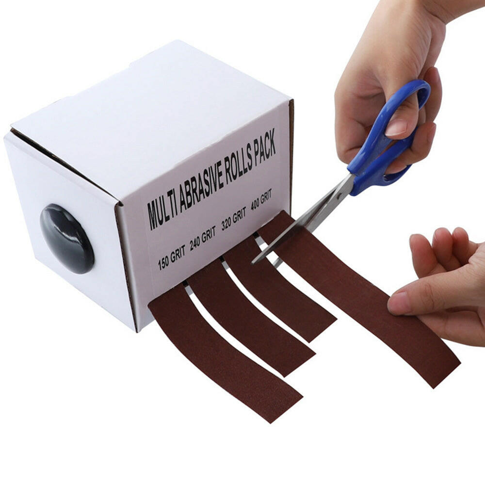 Abrasive Emery Cloth Sanding Tape Grits 150 240 320 400 Suitable For Grinding-4