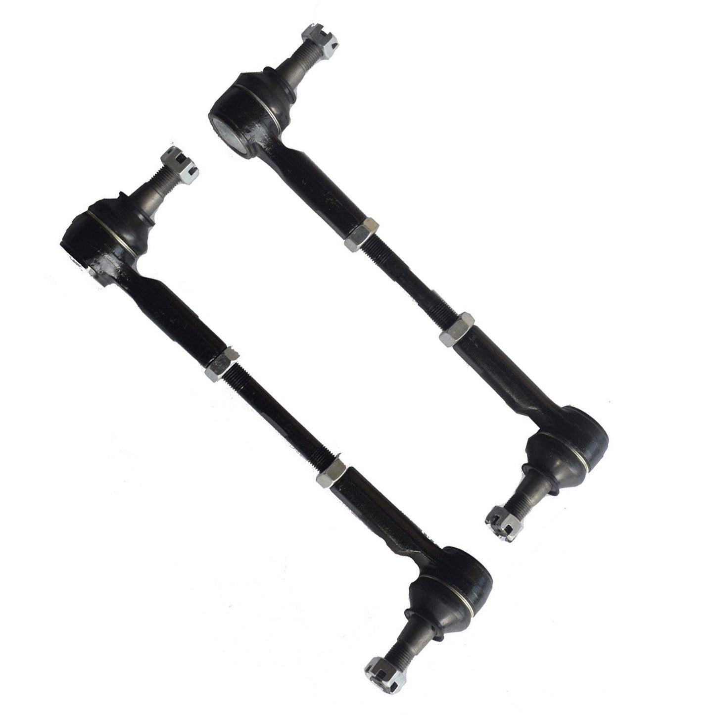 Inner & Outer Tie Rod End Kit 2x Suitable For Nissan Navara D22 4WD Ute 1997-2005 Left & Right-4