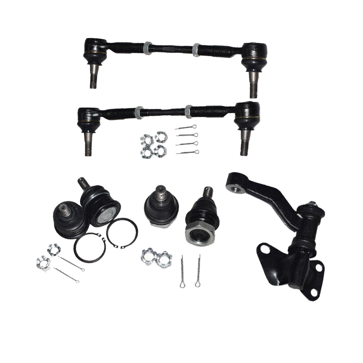 Tie Rod End Kit Suitable For Nissan Navara D22 4x4 Ute 1997-2005 Inner & Outer Left & Right-4