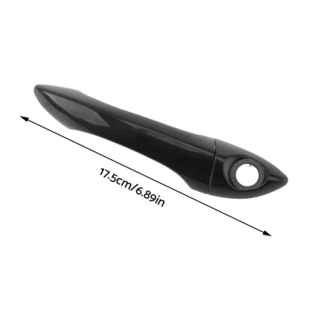 Front Right Outer Door Handle Bright Black Suitable For BMW X5 E53 2000 - 2006 - Frazy's Auto Parts