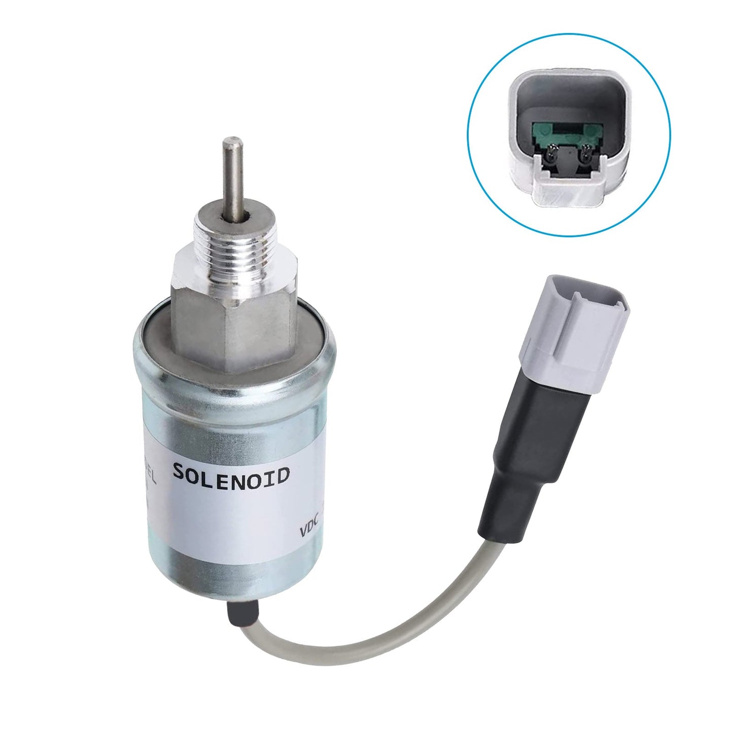 Fuel Cut - Off Solenoid 12V Suitable For Engine 3024 / 3024C / 3011C / 3013 / 3013C - Frazy's Auto Parts