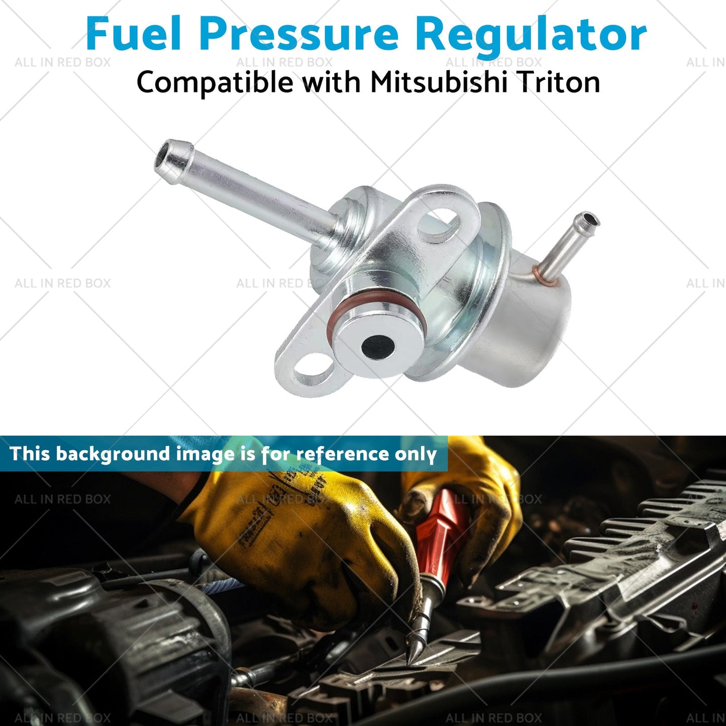 Fuel Pressure Regulator Suitable for Mitsubishi Triton 2. 4ltr 4G64 MK 1996 - 2006 - Frazy's Auto Parts