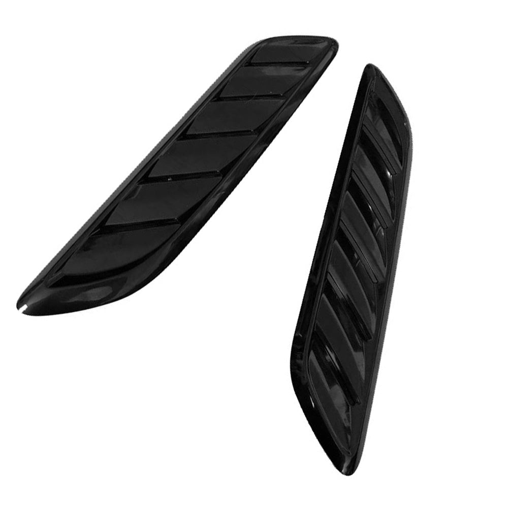 Gloss Black Bonnet Vents Suitable For Holden Commodore VF S SS SSV SV6 Redline - Frazy's Auto Parts