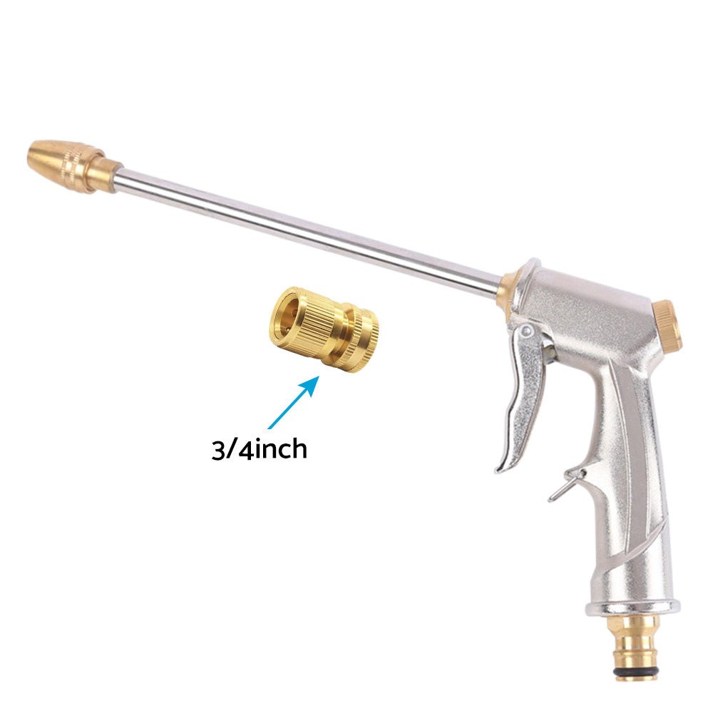 High Pressure Water Hose Nozzle Long Spray Attachment Suitable For Garden Hose & Car Wash - Frazy's Auto Parts