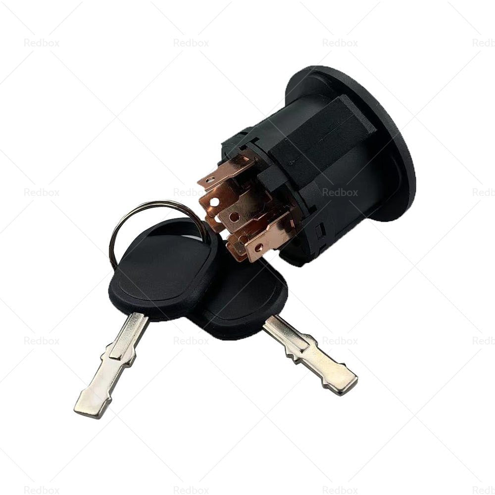 Ignition Switch and Key For Husqvarna Murray John Deere MTD 532163968 GY20074 92 - Frazy's Auto Parts