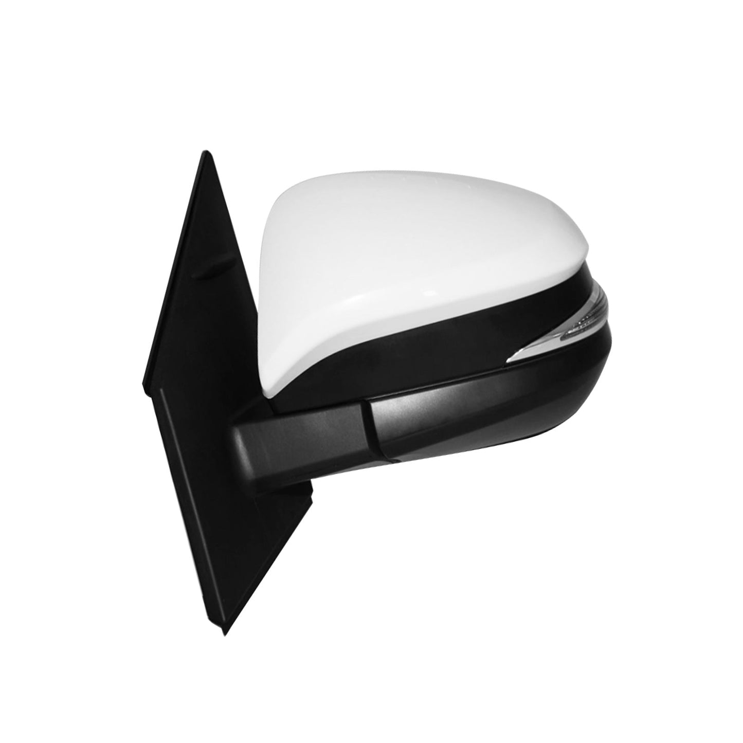 Left Side Door Mirror White Suitable For Toyota RAV4 2013 - 2018 5 - Wire - Frazy's Auto Parts