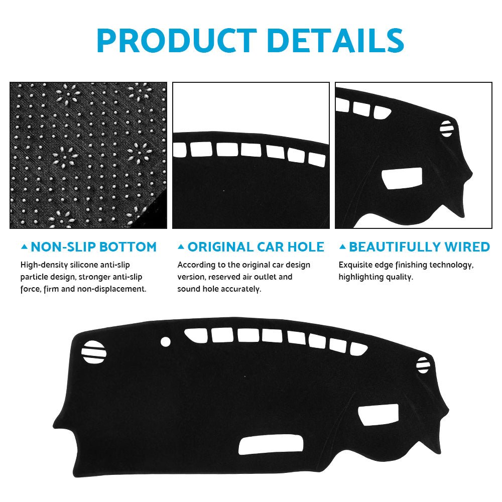 Non - Slip Dash Mat Suitable For Mazda CX3 CX - 3 2015 - New With HUD Dashboard Cover - Frazy's Auto Parts