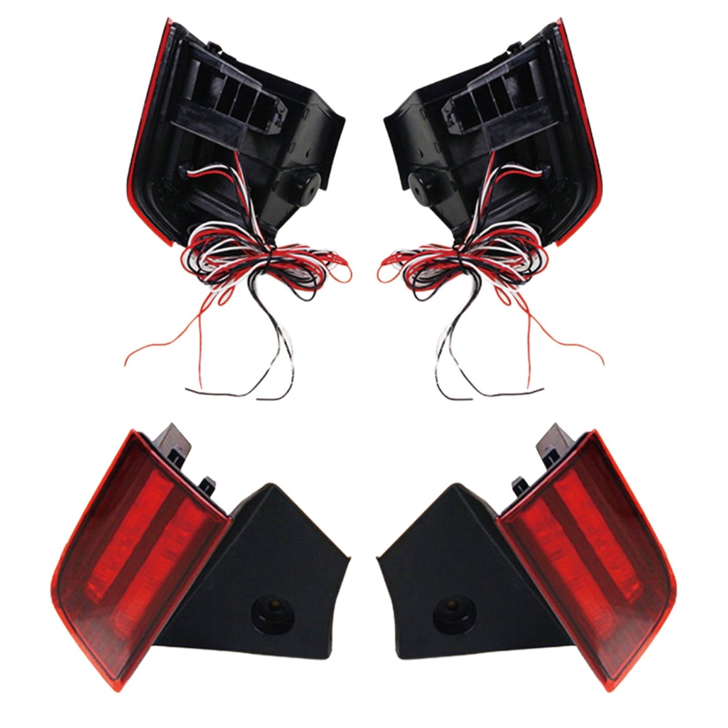 Rear Bumper Tail Light Pair Left & Right Suitable For Mitsubishi Pajero Sport 2015 - 2016 - Frazy's Auto Parts