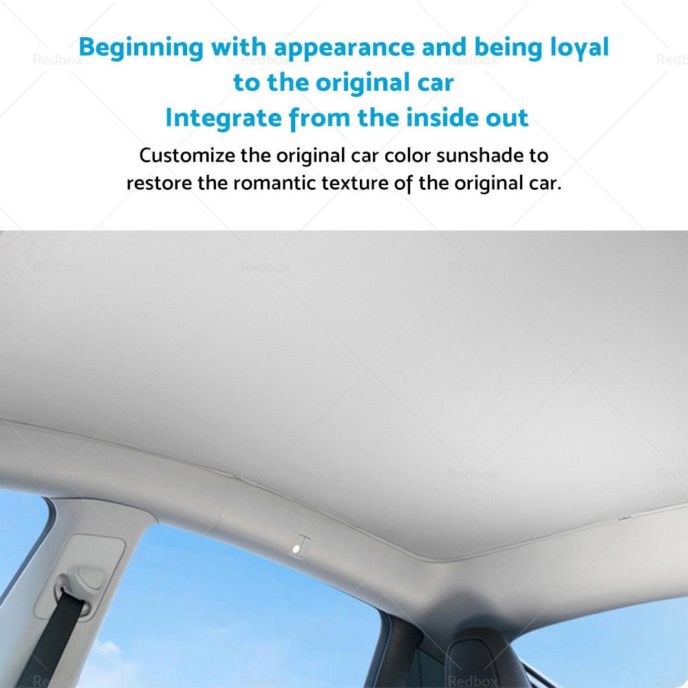 Sunroof Window Sunshade Front Rear UV Film Windshield Window For Tesla Model Y - Frazy's Auto Parts