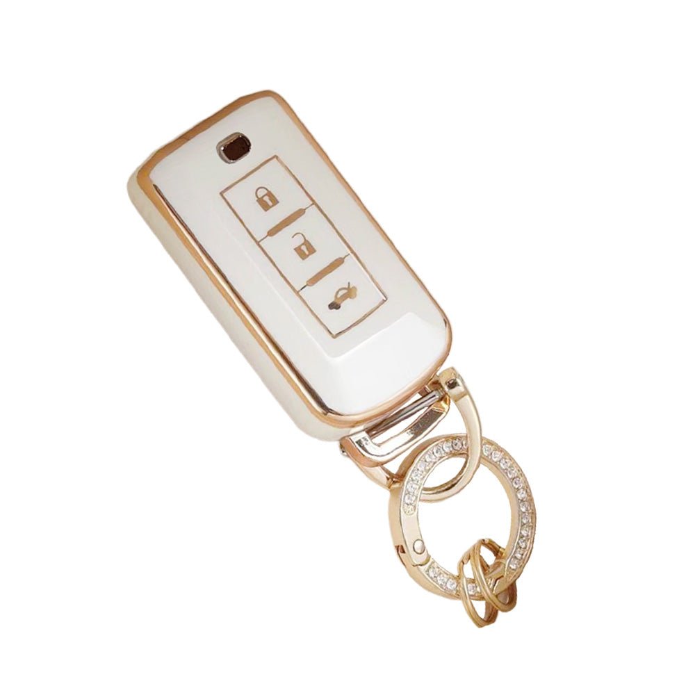 TPU Remote Key Fob Case Cover Shell Suitable For Mitsubishi ASX / Lancer EX / Outlander - Frazy's Auto Parts