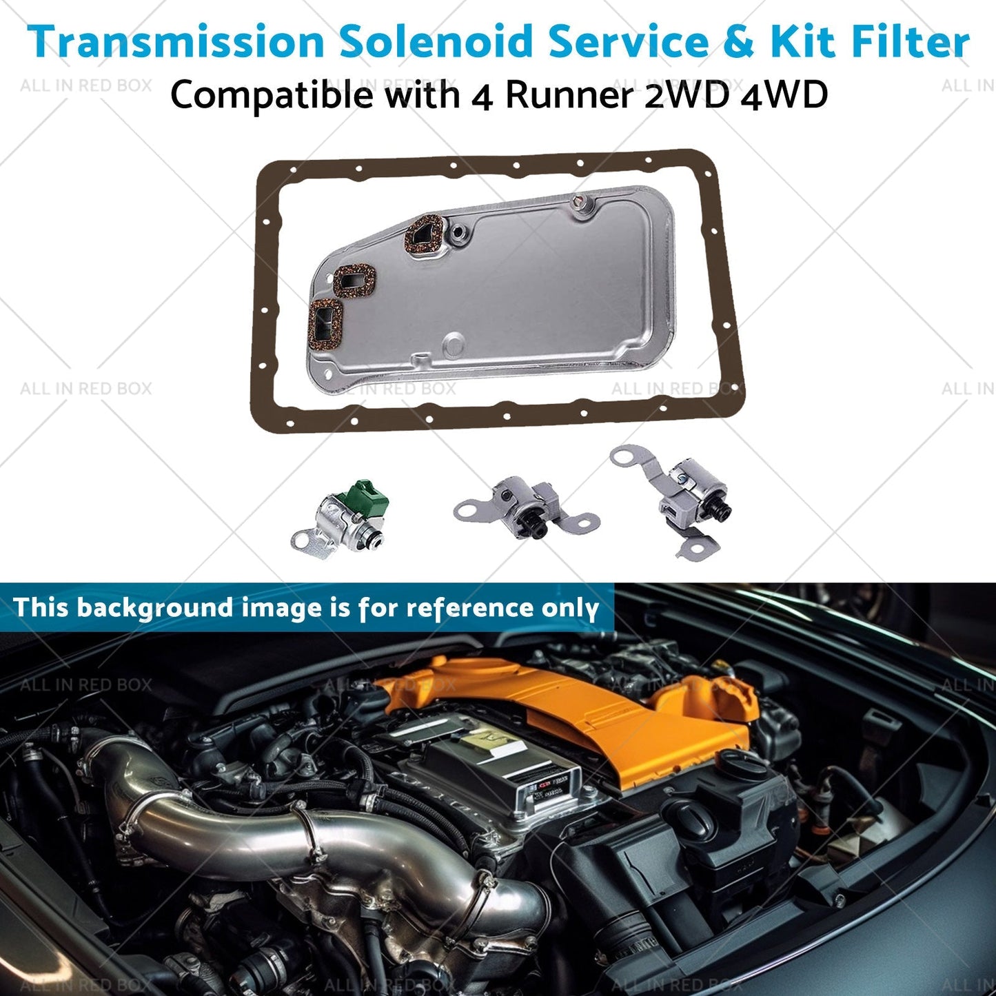 Transmission Solenoid Service and Kit Filter Suitable for 4 Runner 2WD 4WD 00 - 04 - Frazy's Auto Parts