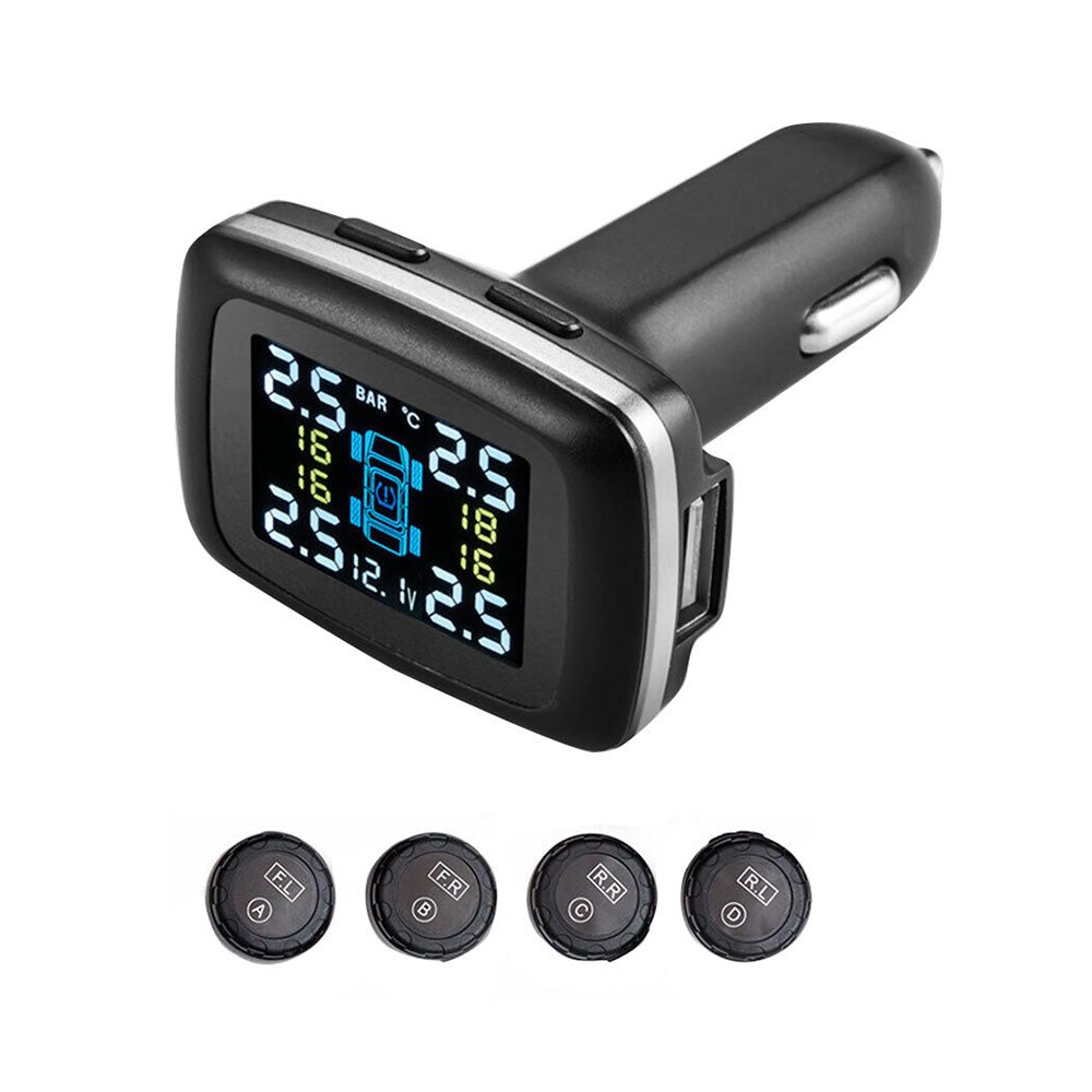 Wireless Tire Pressure Monitoring System TPMS with 4 External Sensors TP620W - Frazy's Auto Parts